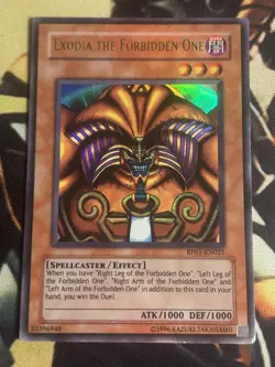 Yugioh: Exodia The Forbidden One - RP01-EN021 - Ultra Rare - Original Print MP - Image 1