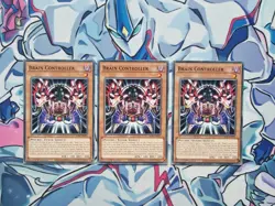 Brain Controller 1st Edition Common ALIN Yugioh Card PLAYSET - Image 1