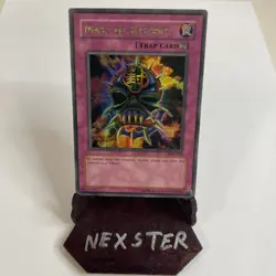 Yugioh Mask of Restrict LON-018 Ultra Rare Unlimited MP - Image 1