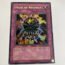 Yugioh Mask of Restrict LON-018 Ultra Rare Unlimited MP - Image 2