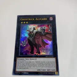 YuGiOh Ghostrick Alucard MP14-EN162 Ultra Rare 1st Edition Edge Ware Konami NM - Image 2