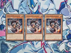Cyber Jormungardr 1st Edition Common ALIN Yugioh Card PLAYSET - Image 1