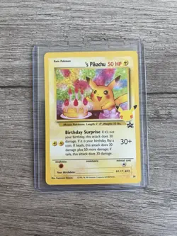 Birthday Pikachu Promo 24 Pokemon Celebrations Classic Collection NM 6 Card Lot! - Image 2