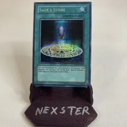 Sage’s Stone ROD-EN003 Prismatic Secret Rare Promo Yugioh NM-/LP+ - Image 1