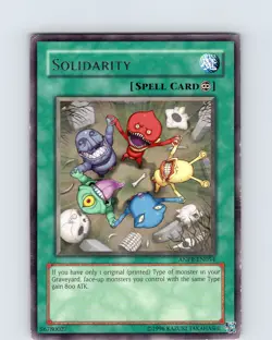 Yu-Gi-Oh TCG Solidarity ANPR-EN054 Unlimited Regular Rare Card Played MP - Image 1