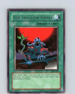 Yu-Gi-Oh TCG The Shallow Grave PSV-036 Unlimited Regular Rare Card LP-NM - Image 1