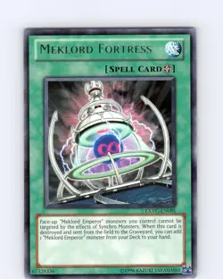Yu-Gi-Oh TCG Meklord Fortress EXVC-EN095 Unlimited Regular Rare Card NM - Image 1