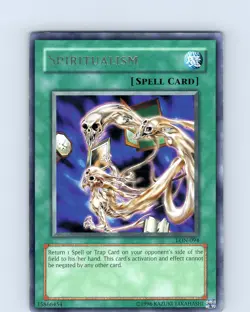 Yu-Gi-Oh TCG Spiritualism LON-094 Unlimited Regular Rare Card Played LP - Image 1