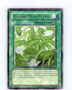 Yu-Gi-Oh TCG Raging Mad Plants SOVR-EN060 Unlimited Regular Rare Card LP-NM - Image 1