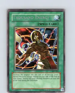 Yu-Gi-Oh TCG Thousand Energy AST-097 Unlimited Regular Rare Card Played MP - Image 1