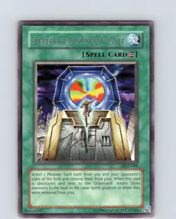 Yu-Gi-Oh TCG Different Dimension Gate DCR-044 Unlimited Regular Rare Card LP-NM - Image 1