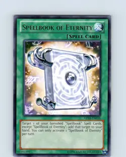 Yu-Gi-Oh TCG Spellbook Of Eternity ABYR-EN058 Unlimited Regular Rare Card NM - Image 1