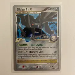Pokemon TCG Dialga G LV. X Platinum Holo Ultra Rare Card 122/127 - Image 1