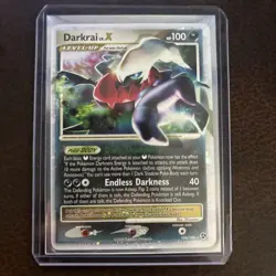 Pokemon Darkrai LV.X Holo Rare TCG Card 104/106 Great Encounters Series - Image 1