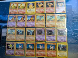Pokemon Card Bulk Lot (Unlimited) - 80+ cards - Base Set 1-2 - Fossil - Rocket - Image 2
