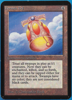 Kormus Bell Alpha PLD Artifact Rare MAGIC GATHERING CARD (ID# 500719) ABUGames - Image 1