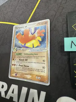 Pokemon Card Hariyama ex 100/107 Deoxys Ultra Rare Holo 2005 340💎NM LP +💎 - Image 3