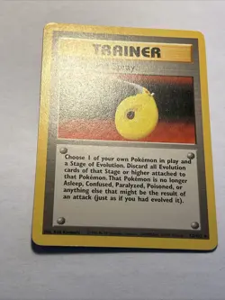 1999 Pokemon TCG Trainer Devolution Spray #72/102 Base Set Rare Vintage Card LP - Image 3