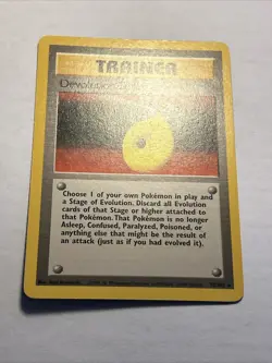 1999 Pokemon TCG Trainer Devolution Spray #72/102 Base Set Rare Vintage Card LP - Image 4
