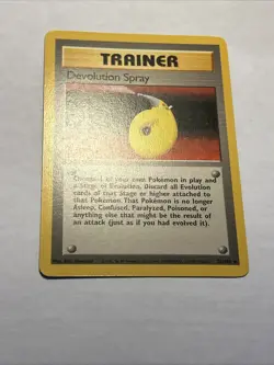 1999 Pokemon TCG Trainer Devolution Spray #72/102 Base Set Rare Vintage Card LP - Image 5