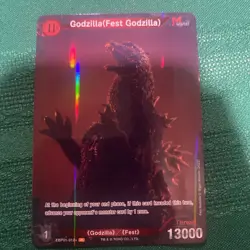 Godzilla Card Game (Fest Godzilla) EBP01-012+p NM foil - Image 1