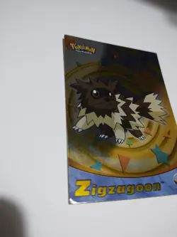 Pokemon Card - Zigzagoon #89 - Advanced - Topps - Silver Foil Lp/Mp - Image 2