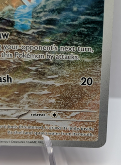 Pokemon Card 2023 Squirtle 170/165 Scarlet & Violet 151 Illustration Rare NM MT - Image 4