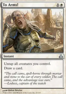 To Arms! - Medium Play MTG Guildpact - Image 1