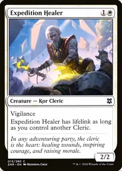 X 1 Expedition Healer NM Zendikar Rising 013 MTG Magic The Gathering - Image 1