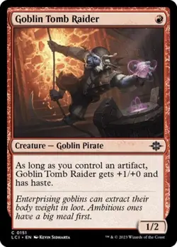Goblin Tomb Raider - Near Mint MTG The Lost Caverns of Ixalan - Image 1