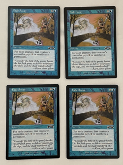 4x Fade Away Exodus MTG Magic The Gathering LP/NM - Image 1