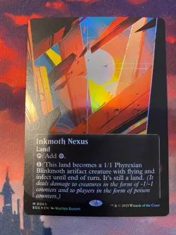 MTG Edge of Eternities Inkmoth Nexus Borderless Foil - Image 1