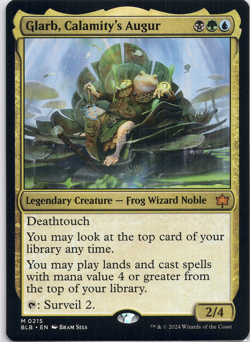 Glarb, Calamity's Augur [Bloomburrow] (BLB) [MTG] Magic the Gathering 215 - Image 1