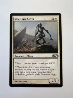 Steelform Sliver - MTG Core Set 2014 - NM - Image 1