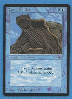 MTG: Arabian Nights: Giant Tortoise (A) - Image 1