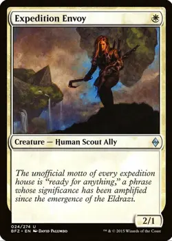 X 1 Expedition Envoy NM Battle for Zendikar 024 MTG Magic The Gathering - Image 1