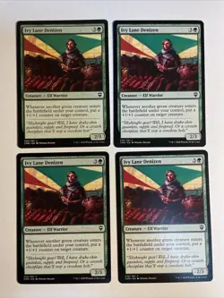 4x Mtg Commander Legends Ivy Lane Denizen NM/M Magic The Gathering - Image 1
