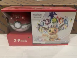 Pokemon TCG Sams Club's Prismatic Evolutions ETB And Pokeball Bundle NEW SEALED - Image 1