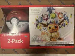 Pokemon TCG Sams Club's Prismatic Evolutions ETB And Pokeball Bundle NEW SEALED - Image 2
