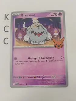Pokemon TCG Greavard 042/091 Trick or Trade 2024 - Image 1