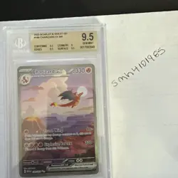 2023 Pokemon S&V 151 Charizard EX 199/165 (BGS 9.5 GEM MINT) - Image 1