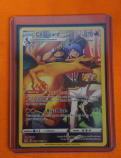 Pokemon TG03/TG30 Charizard Lost Origin Trainer Ultra Rare Card - Image 1