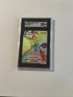 Pokemon Darkness Ablaze #193 Scizor VMAX Secret Rare SGC 10 - Image 1