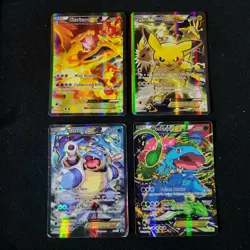 Pokemon Generations Charizard XY121, Blastoise, XY122 Venusaur XY, Pikachu XY124 - Image 1