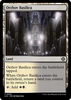 Orzhov Basilica - Light Play MTG Commander: The Lost Caverns of Ixalan - Image 1