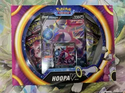Pokemon TCG Hoopa v Box New Sealed, Evolving Skies Fusion Strike - Image 1