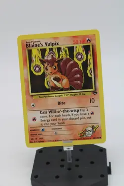 Blaine's Vulpix #66 Pokemon Gym Challenge - Image 1