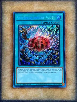 Yugioh Sinful spoils of Subversion - Snake-Eye DUNE-EN060 Secret Rare 1st Ed NM - Image 1