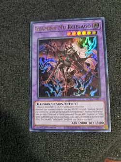 Yugioh Azamina Mu Rcielago ROTA-EN031 Ultra Rare 1st Ed Near Mint - Image 1
