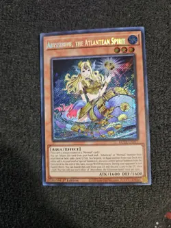 Abyssrhine, the Atlantean Spirit ROTA-EN017 - Secret Rare 1st Edition NM Yugioh - Image 1